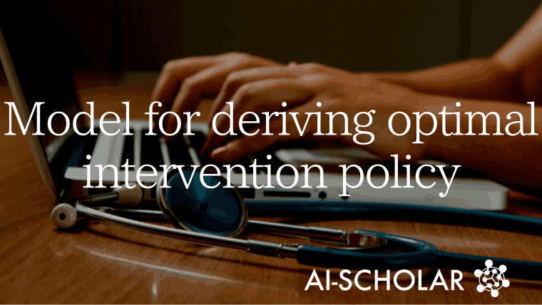 AI Causes Behavior Change To Improve Prognosis! Proposed Model For Deriving Optimal Intervention Policies Using Reinforcement Learning!