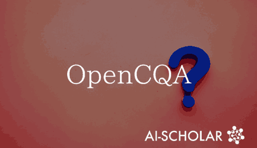 OpenCQA, The Task Of