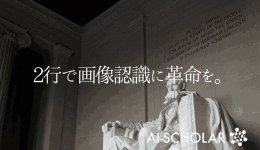 たった2行で画像認識モデルの精度向上！？