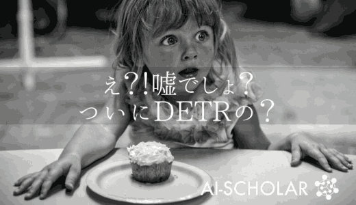 ついに出た！本当にDETR！ 物体検出の