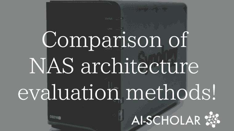 Comparison Of Architectural Evaluation Methods In NAS!