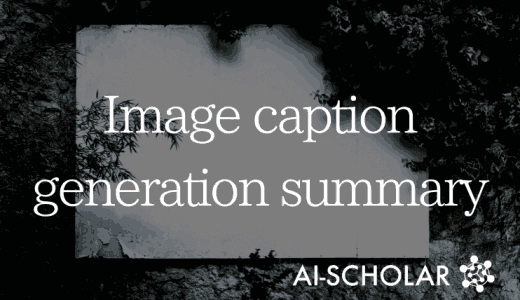 Summary Of Image Cap