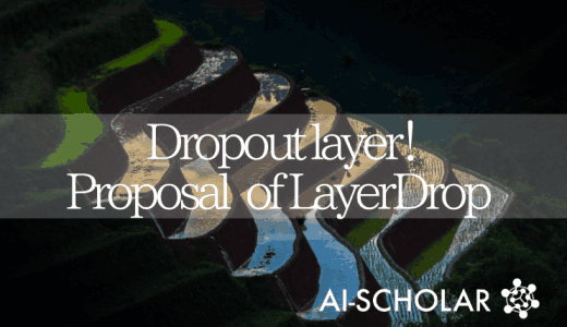 Dropout Layers, Not 