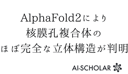 タンパク質の挙動を可視化！AlphaFo