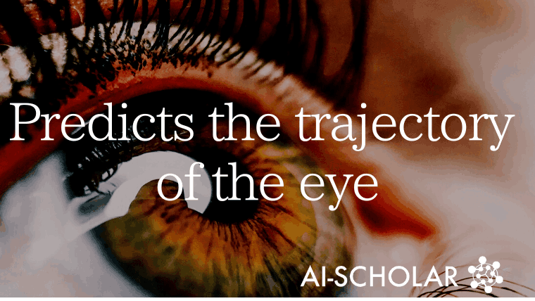 A Model That Can Predict The Trajectory Of The Eye From The Input Image!